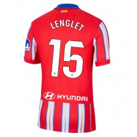 Atletico Madrid Clement Lenglet #15 Domáci futbalový dres 2024-25 Krátky Rukáv